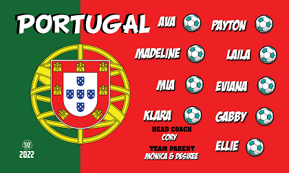 B3121 Portugal Hot Legs 3x5 Banner 