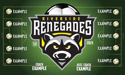 B2959 Renegades 3x5 Banner 