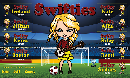 B3613 Swifties 3x5 Banner 