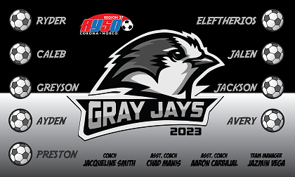 B3622 Grey Jays 3x5 Banner 