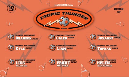 B3632 Tropic Thunder  Thunder 3x5 Banner 