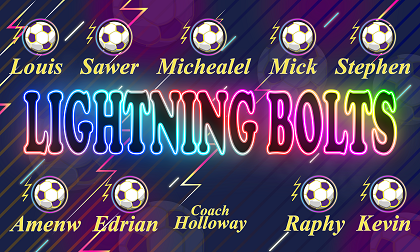 B3733 Lightening Bolt 3x5 Banner 