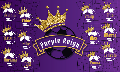 B3760 Purple Reigh 3x5 Banner 