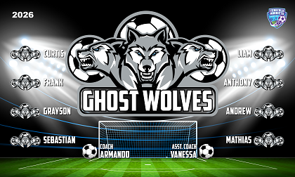 B4043 Soccer Wolves 3x5 Banner (COPY) 