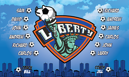 B3257 Team America 3x5 Banner 
